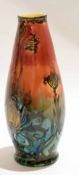 Late 19th century Minton secessionist ware vase, the tapered body with a typical design of