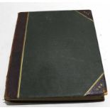 ARTHUR EDWARD DAVIES RBA RCA, Some signed, large leather bound album containing 36 watercolours