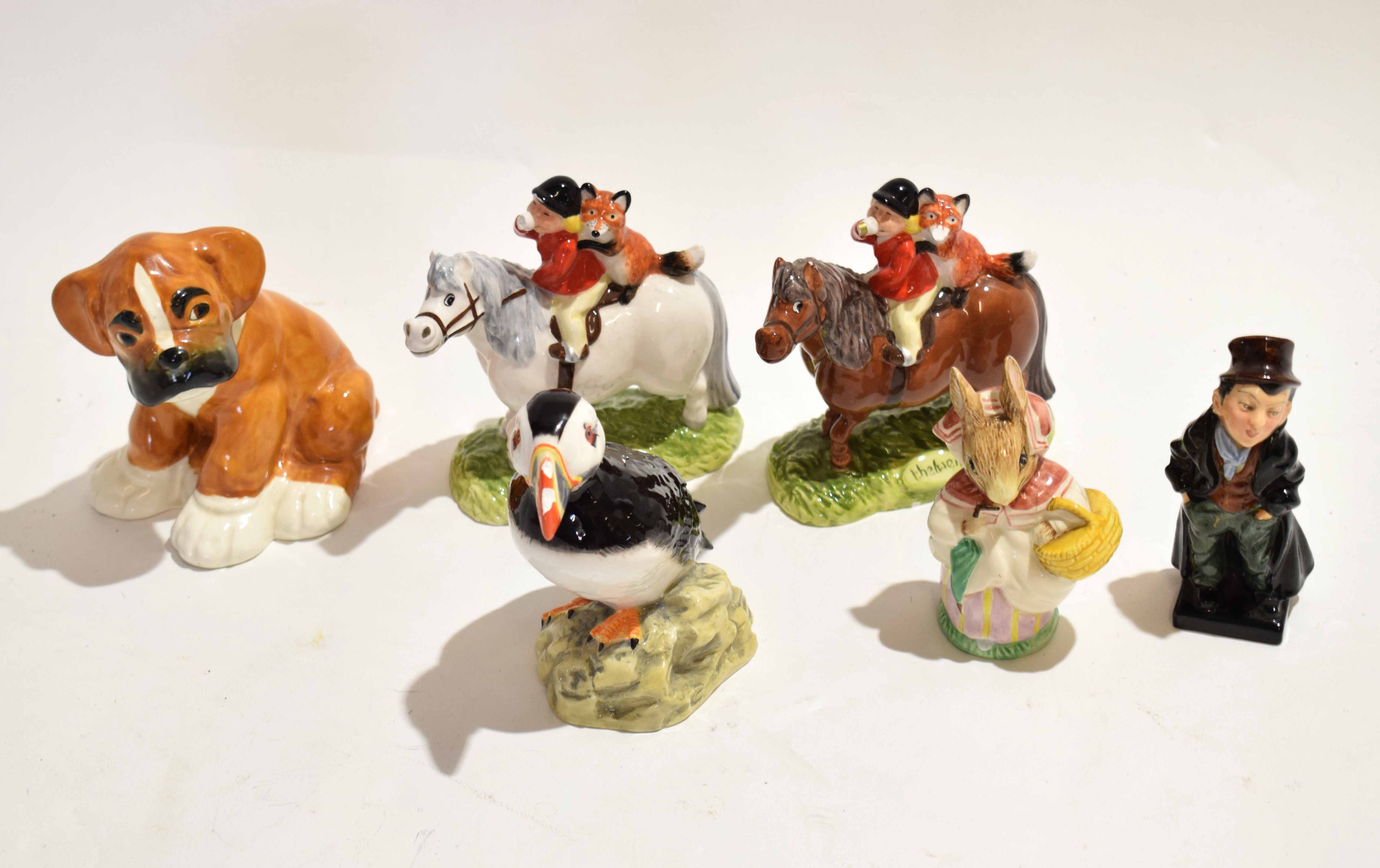 Group of Beswick and other wares including Bengo by Tim, designed by Melbaware, a Royal Doulton