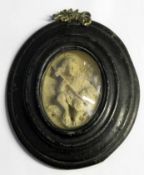 19th century Italian cameo of a young shepherd, 6 x 4cm