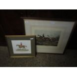 THREE HORSE RACING PRINTS