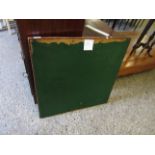 BEECHWOOD FRAMED BAIZE SQUARE TOP FOLDING CARD TABLE