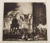 After Sir Frank William Brangwyn RA RWS RBA (1867-1956) "Modern Masters of Etching" 2 volumes