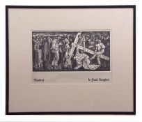 After Sir Frank William Brangwyn RA RWS RBA (1867-1956) "Via Dolorosa No 1", woodcut (1916), 20 x