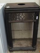 CAST IRON FRENCH FIRE SURROUND WITH GRILL FRONT