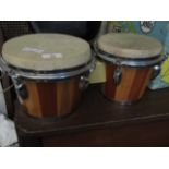 SET OF BONGO DRUMS