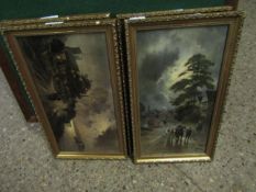 FOUR GILT FRAMED PRINTS