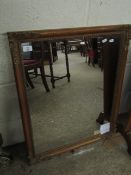 DECORATIVE GILT FRAMED MIRRORS WITH SHAPED CORNERS