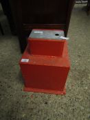 CAST METAL STEPPED FLOOR SAFE