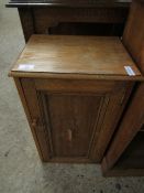 OAK FRAMED BEDSIDE CABINET