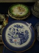 QTY 19TH CENTURY AND LATER PLATES