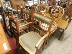 COLLECTION OF EIGHT ASSORTED CHAIRS