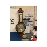 BANJO BAROMETER BY COMITTI 52CM HIGH