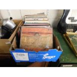 BOX OF RECORDS INCLUDING JAZZ