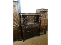 LATE 20TH CENTURY REPRODUCTION TESTER CABINET, WIDTH APPROX 95CM