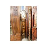 MID-20TH CENTURY OAK CASED LONGCASE CLOCK, HEIGHT APPROX 172CM