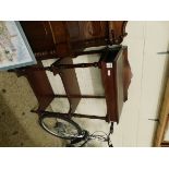 REPRODUCTION MAHOGANY CLERK’S DESK, WIDTH 70CM