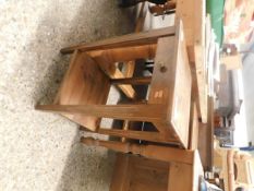 PAIR OF BEDSIDE TABLES, WIDTH APPROX 45CM