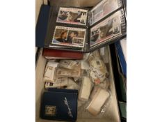 SUITCASE OF COLLECTION OF LARGE QUANTITY OF LATE GB STAMPS, POSTMARKS ETC, TOGETHER WITH PHQ CARDS