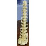 Early 20th century ivory model of a temple with each branch containing small bells with ivory