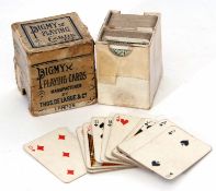Two packs of small playing cards "Pygmy Playing Cards", manufactured by Thos de la Rue & Co - London