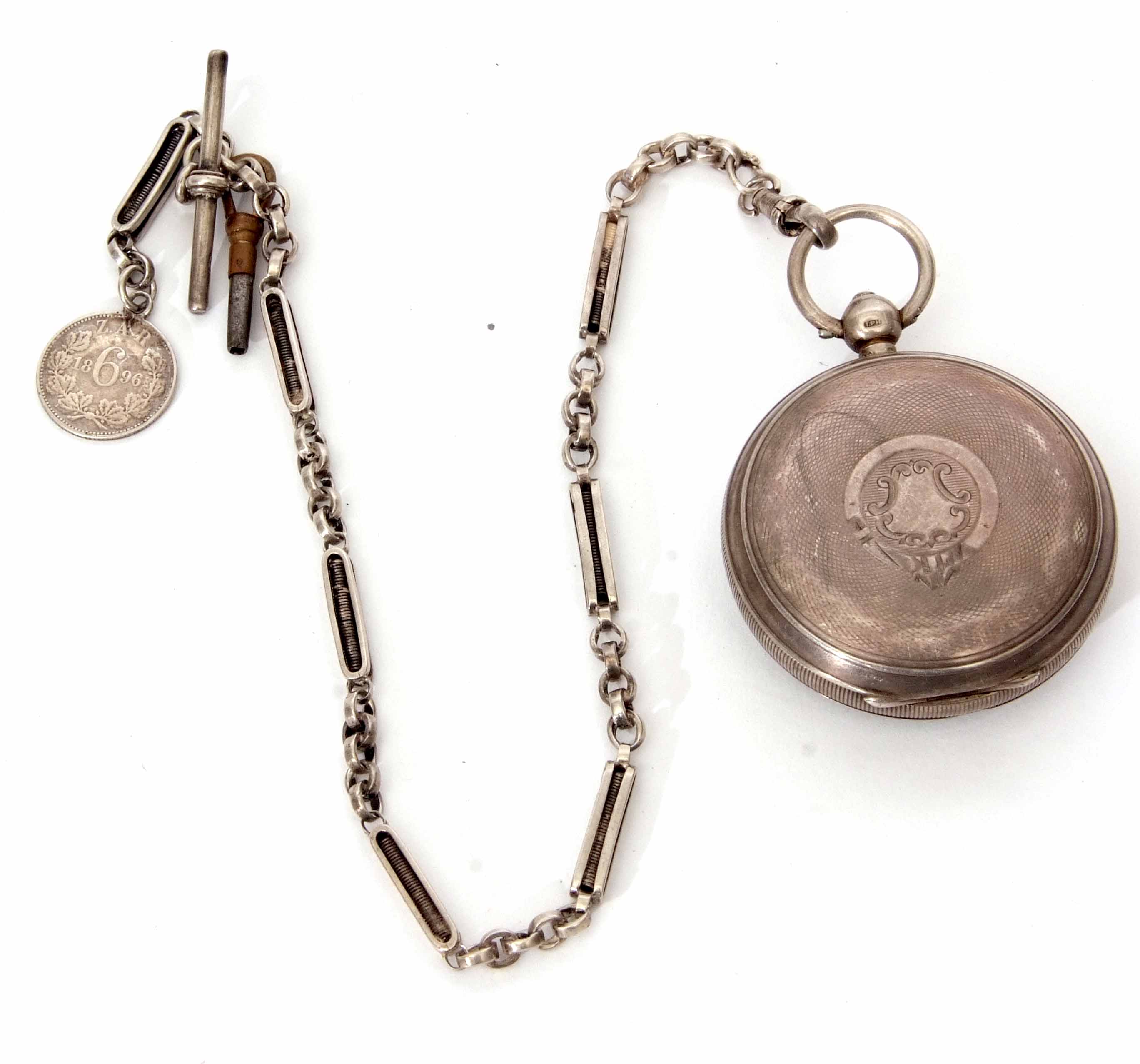 Early 20th century silver cased open face lever watch, H Samuel - Market St, Manchester, No - Image 2 of 2