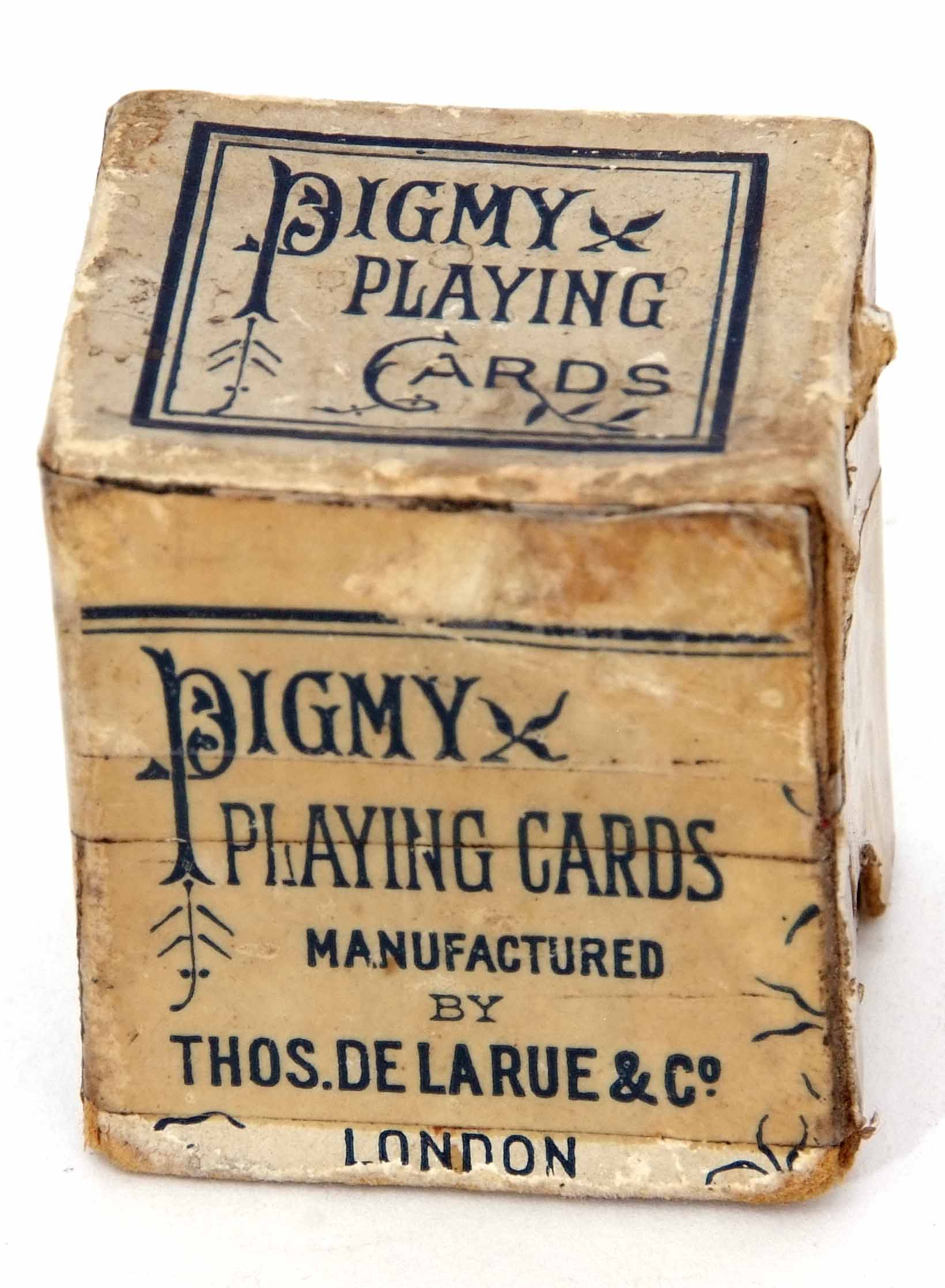 Two packs of small playing cards "Pygmy Playing Cards", manufactured by Thos de la Rue & Co - London - Image 3 of 3