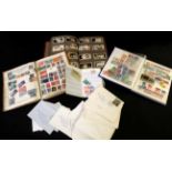 New Zealand small mint and used stamp collection in a Plymouth album + an album and 2 stock books,