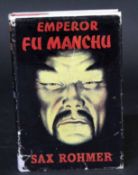 SAX ROMER: EMPEROR FU MANCHU, London, Herbert Jenkins, 1959, 1st edition, original cloth, dust