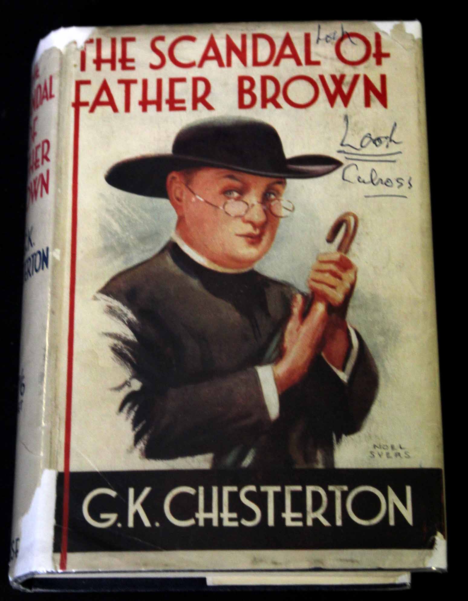 G K CHESTERTON: THE SCANDAL OF FATHER BROWN, London, Toronto, Melbourne and Sydney, Cassell, 1935,