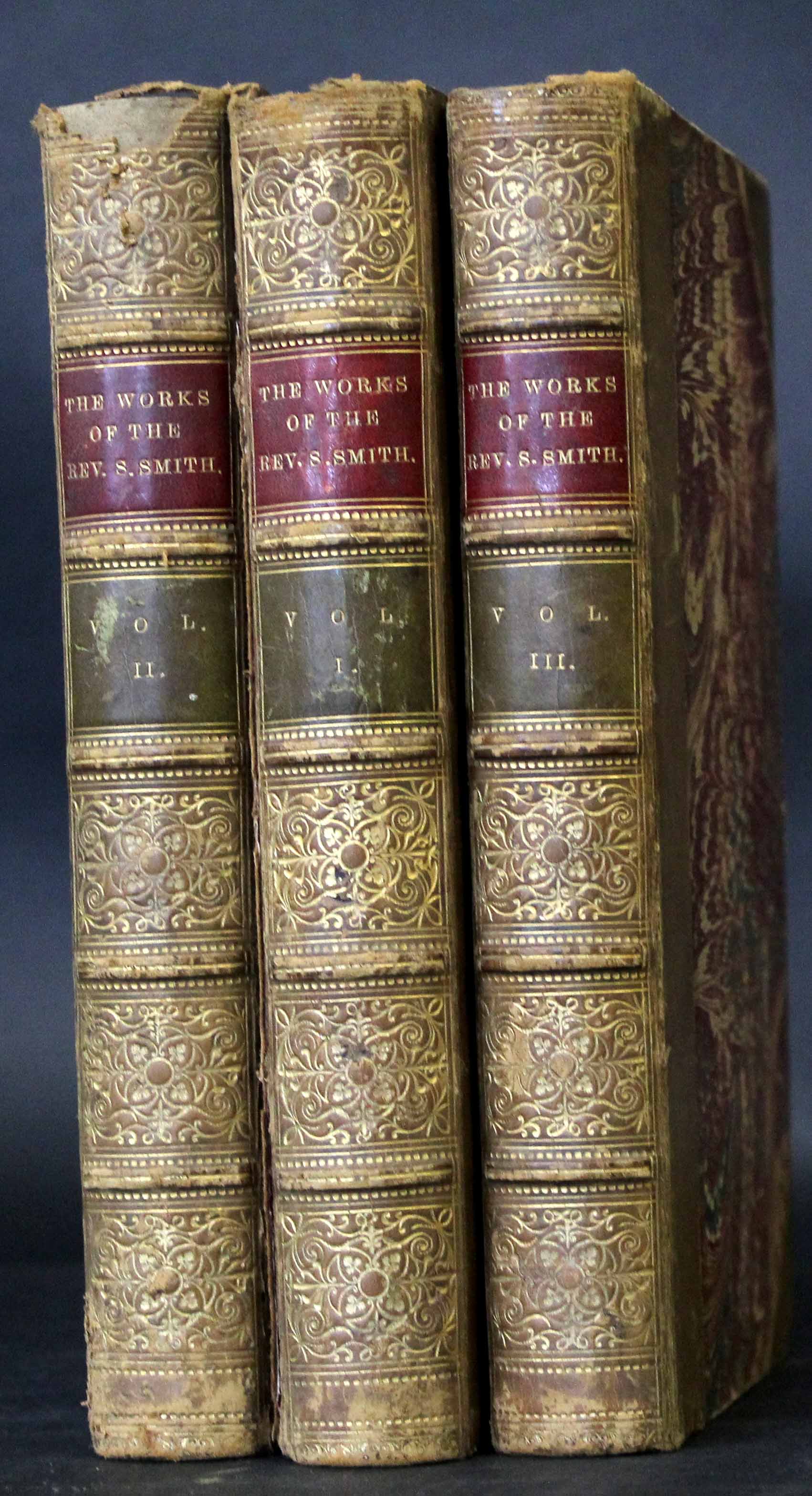 SYDNEY SMITH: THE WORKS, London for Longman, Orme, Brown, Green & Longmans, 1840, 2nd edition, 3 - Image 2 of 2