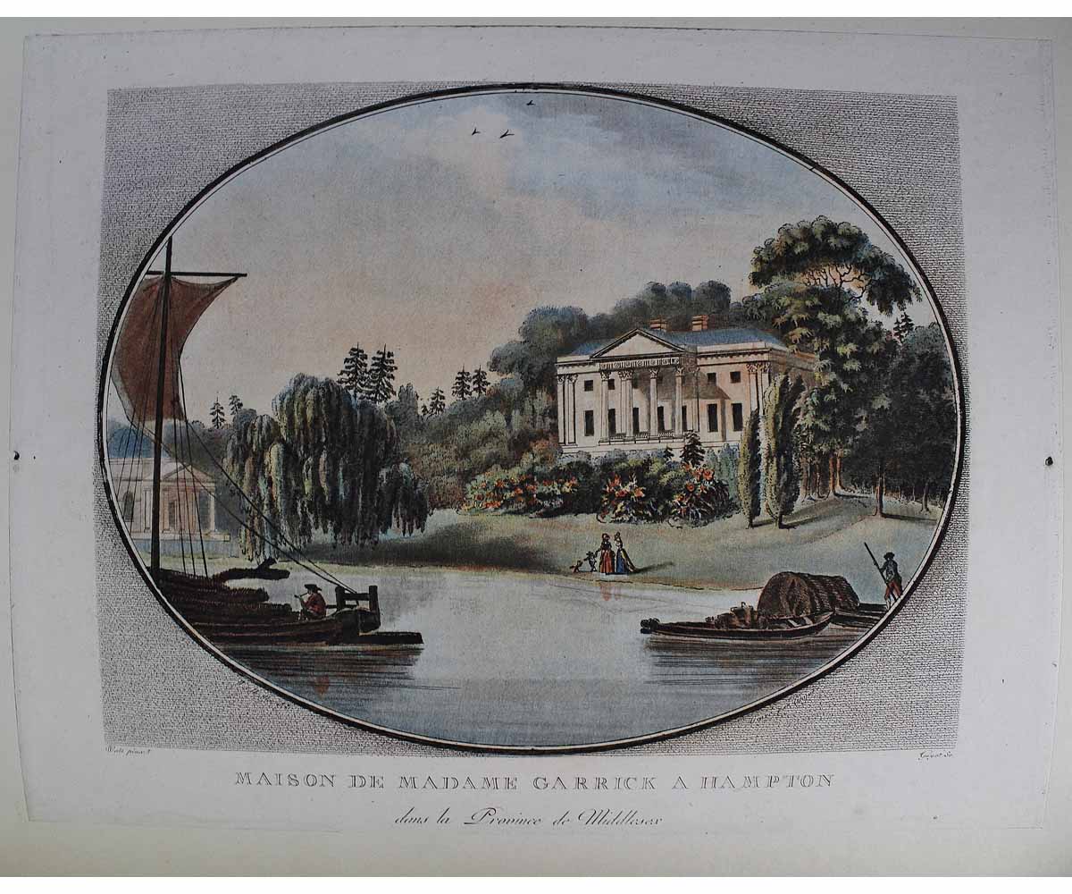WILLIAM WESTALL AND SAMUEL OWEN: PICTURESQUE TOUR OF THE RIVER THAMES, London, R Ackermann, 1828, - Image 4 of 10