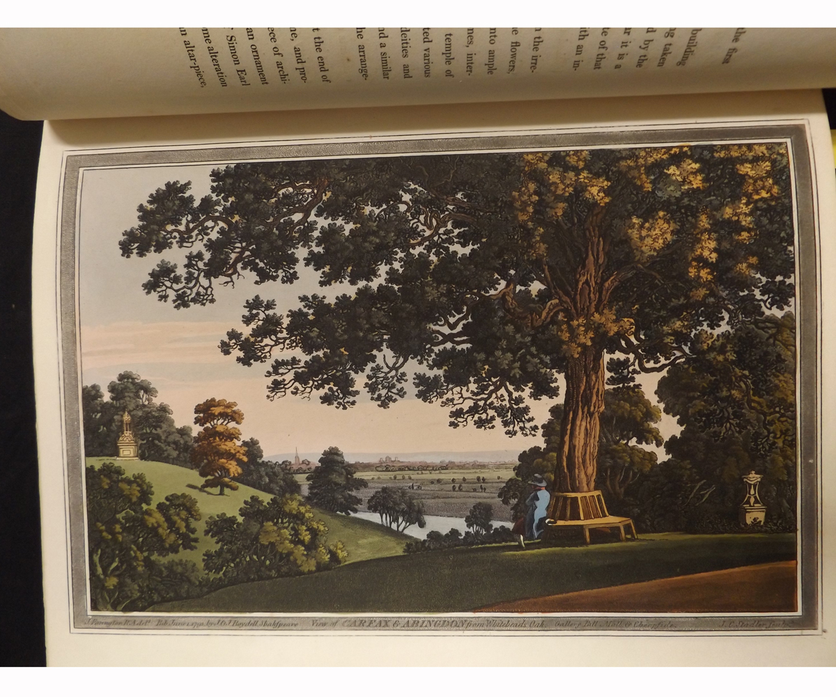 WILLIAM WESTALL AND SAMUEL OWEN: PICTURESQUE TOUR OF THE RIVER THAMES, London, R Ackermann, 1828, - Image 8 of 10