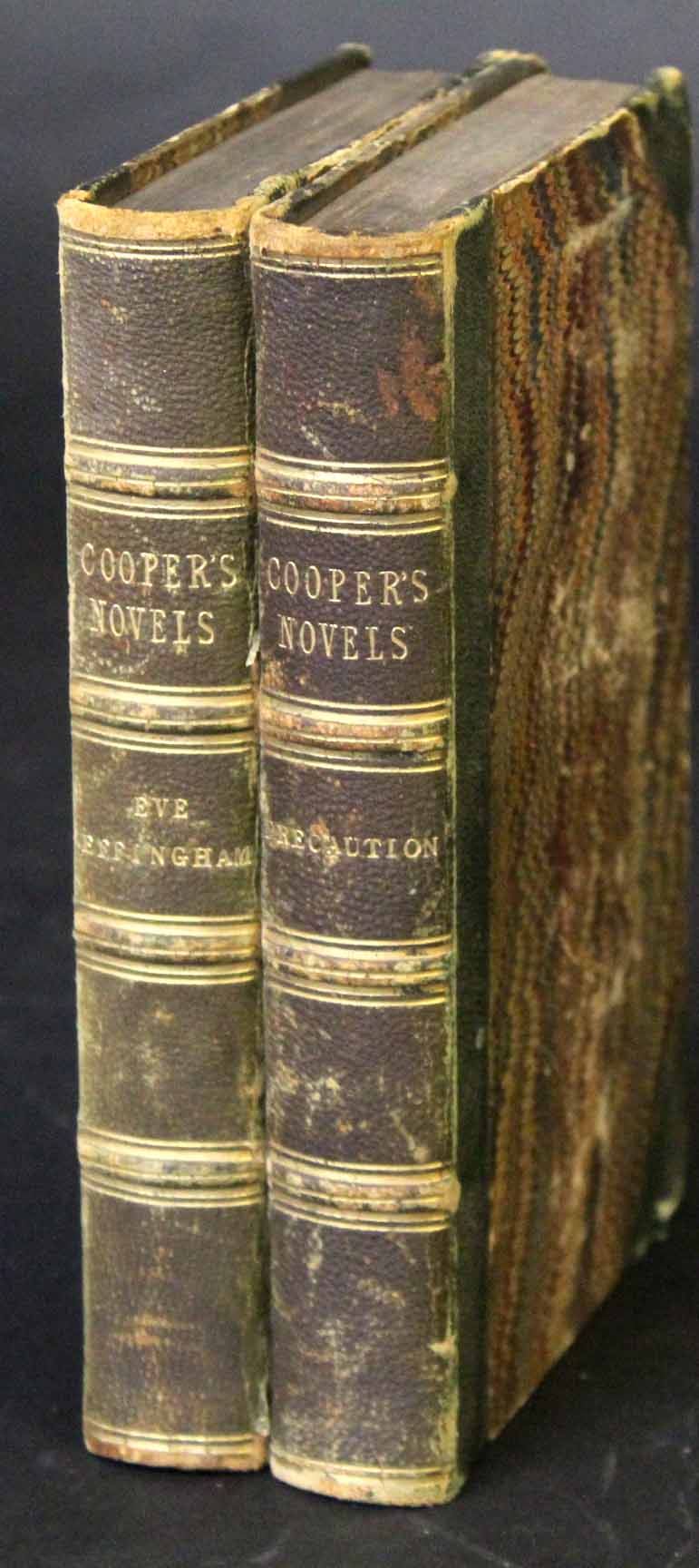 JAMES FENIMORE COOPER: 2 titles: EVE EFFINGHAM..., London, Routledge, Warne & Routledge, 1860, new - Image 2 of 2