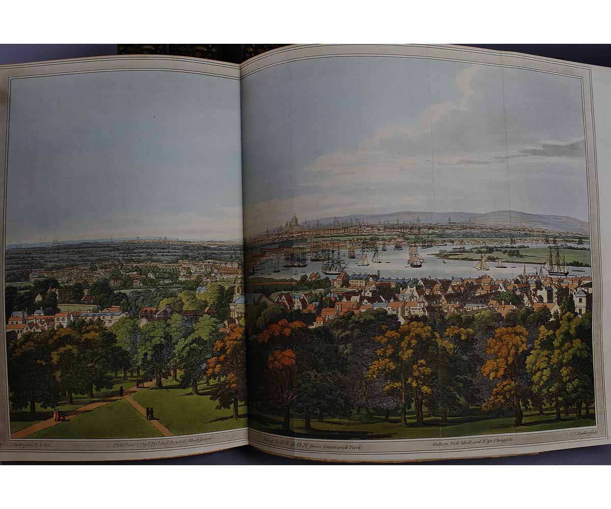 WILLIAM WESTALL AND SAMUEL OWEN: PICTURESQUE TOUR OF THE RIVER THAMES, London, R Ackermann, 1828, - Image 5 of 10