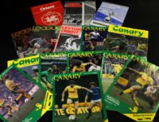 Collection of circa 240 soccer programmes predominantly 1950s including some Scottish and Irish