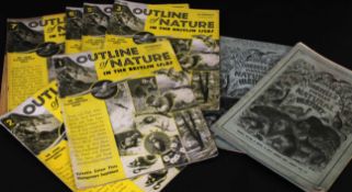 Cassells Popular Natural History issues 1-33, some with coloured plates + OUTLINE OF NATURE IN THE