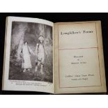 HENRY WADSWORTH LONGFELLOW: LONGFELLOW'S POEMS, London and Glasgow, Collins, ND, original limp