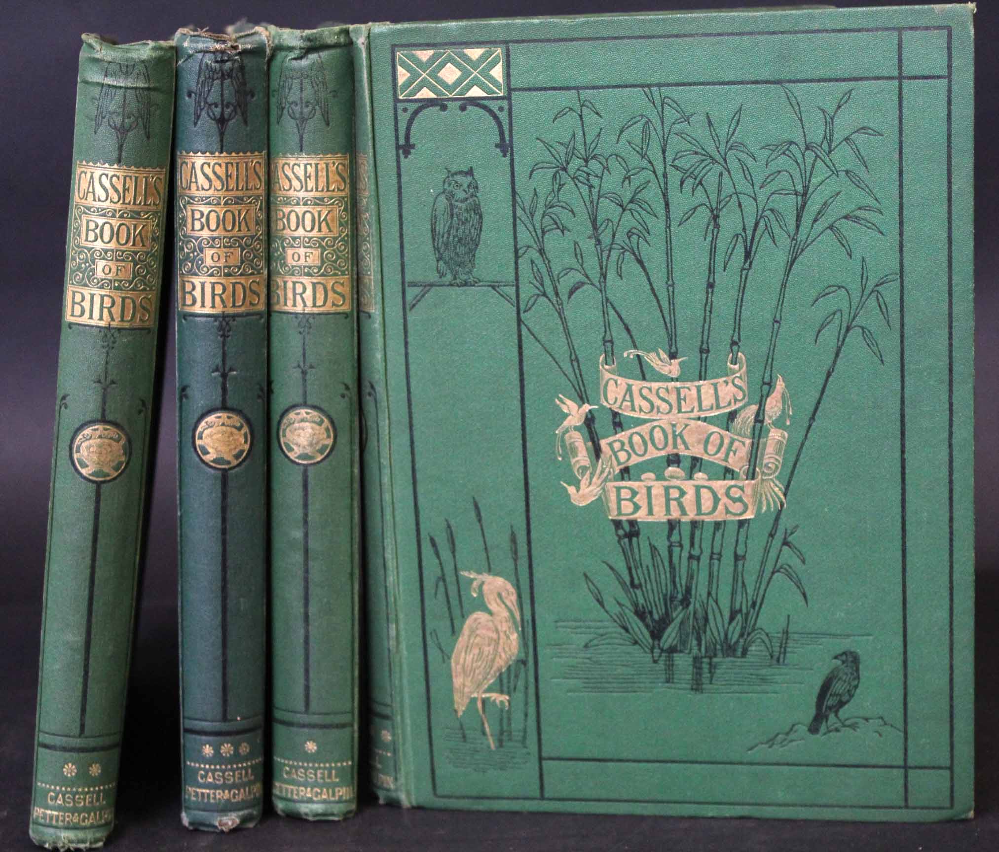 THOMAS RYMER JONES: CASSELL'S BOOK OF BIRDS FROM THE TEXT OF DR BREHM, London, Cassell Petter &