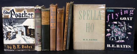 H E BATES: 13 titles: THE SEEKERS, London, John and Edward Bumpus, 1926, 1st edition, signed on