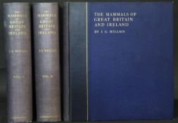 JOHN GUILLE MILLAIS: THE MAMMALS OF GREAT BRITAIN AND IRELAND, ill J G Millais, A Thorburn and G E