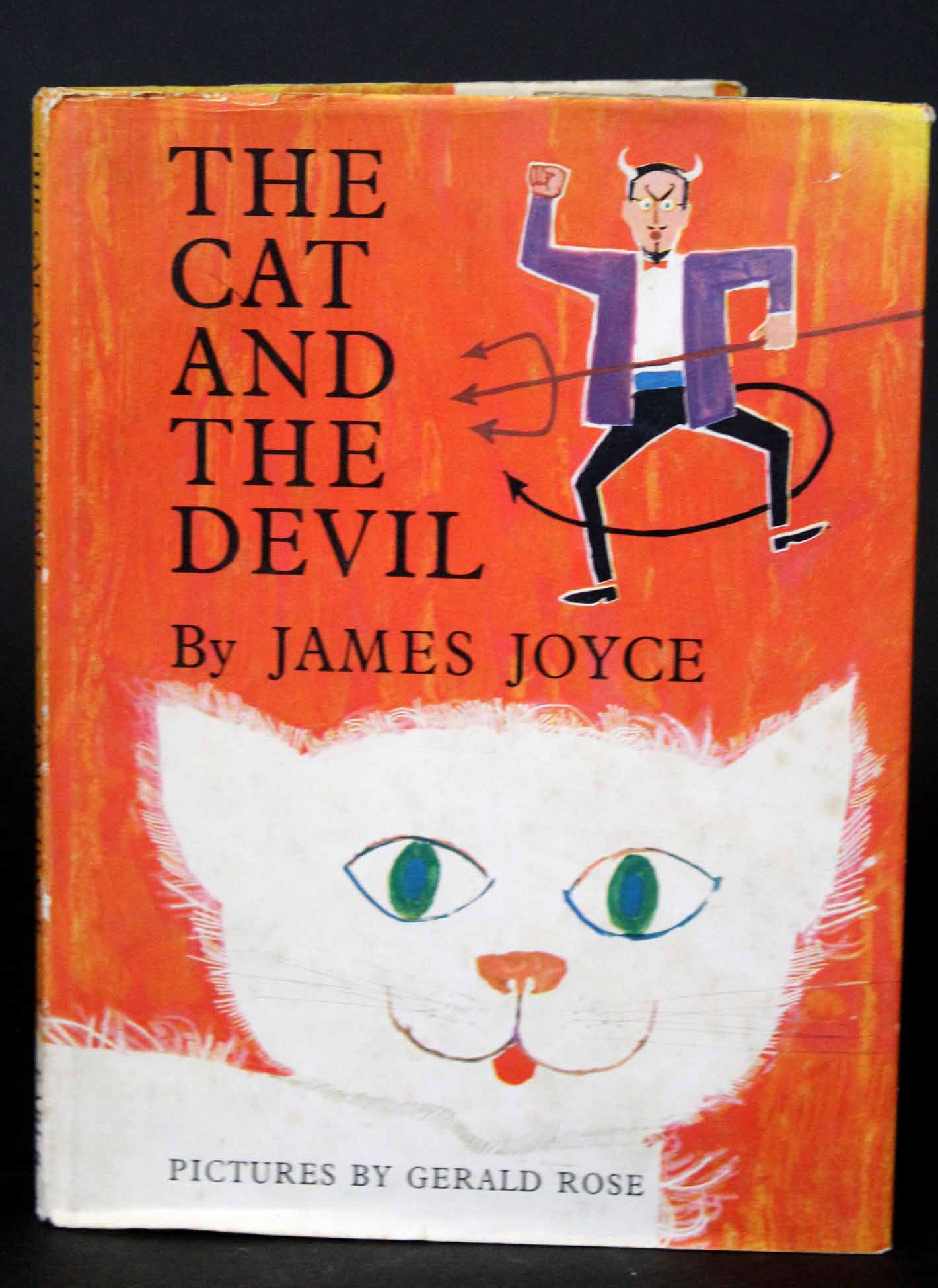 JAMES JOYCE: THE CAT AND THE DEVIL, illustrated Gerald Rose, London, Faber & Faber, 1965, 1st