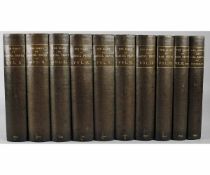 SAMUEL PEPYS: THE DIARY, Editor Henry B Wheatley, London 1897-99, ten volumes including