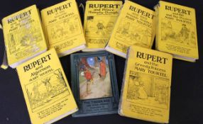 Box: MARY TOURTEL, RUPERT LITTLE BEAR LIBRARY SERIES, 17 titles, all 1st edition, usual mixed