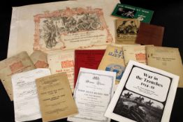 Small box military ephemera