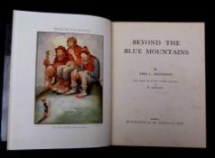 EBBA L HOFFMANN: BEYOND BLUE MOUNTAINS, ill H Artelius, London, Hutchinson [1935], 1st edition, 7