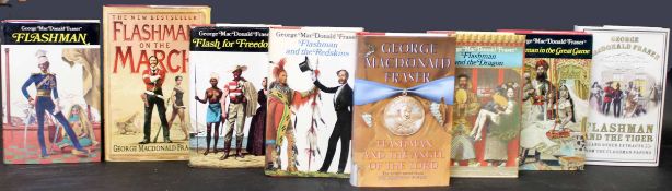 GEORGE MACDONALD FRASER: 8 titles: FLASH FOR FREEDOM, London, Barrie & Jenkins, 1971, 1st edition,