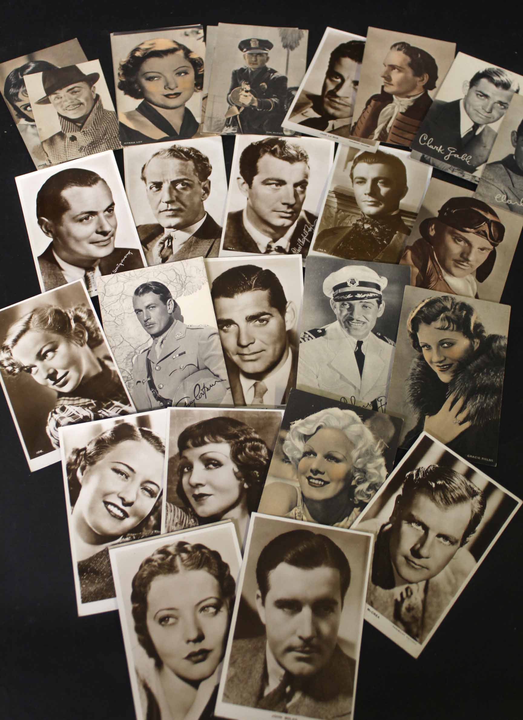 Collection of various cinema/theatre postcards including circa early 20th century