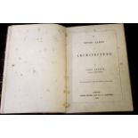 JOHN RUSKIN: THE SEVEN LAMPS OF ARCHITECTURE, London, Smith, Elder & Co, 1849, 1st edition, 14