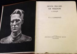T E LAWRENCE: SEVEN PILLARS OF WISDOM, 1935, 1st trade edition, 4to, original buckram gilt